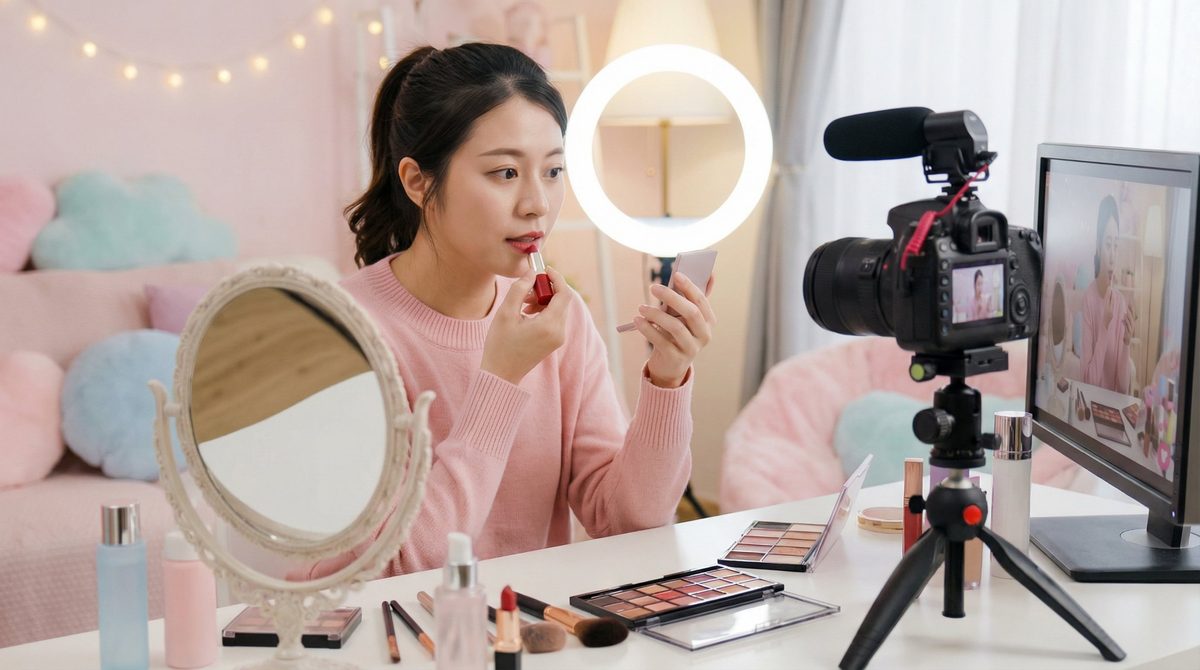 国产美妆教程视频